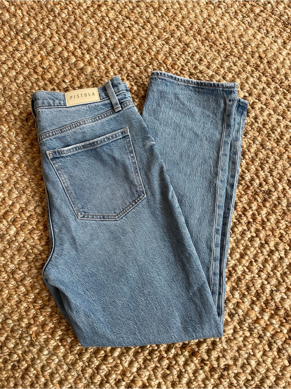 Pistola Bri High-rise ankle straight leg Jean in Charleston wash size 28 $178